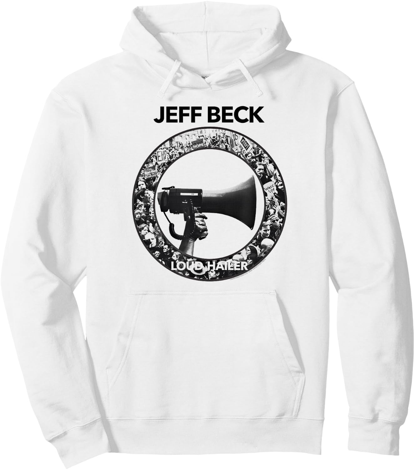Jeff Beck - Loud Hailer Hoodie - Hoodie | White