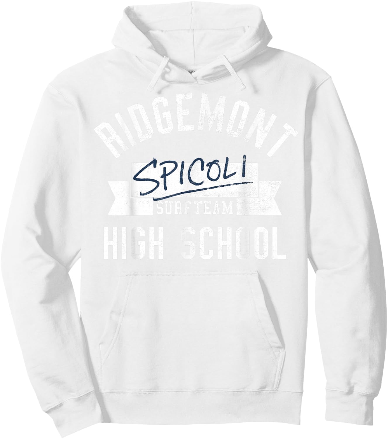 Fast Times at Ridgemont High Spicoli Surf Team Hoodie - Hoodie | White