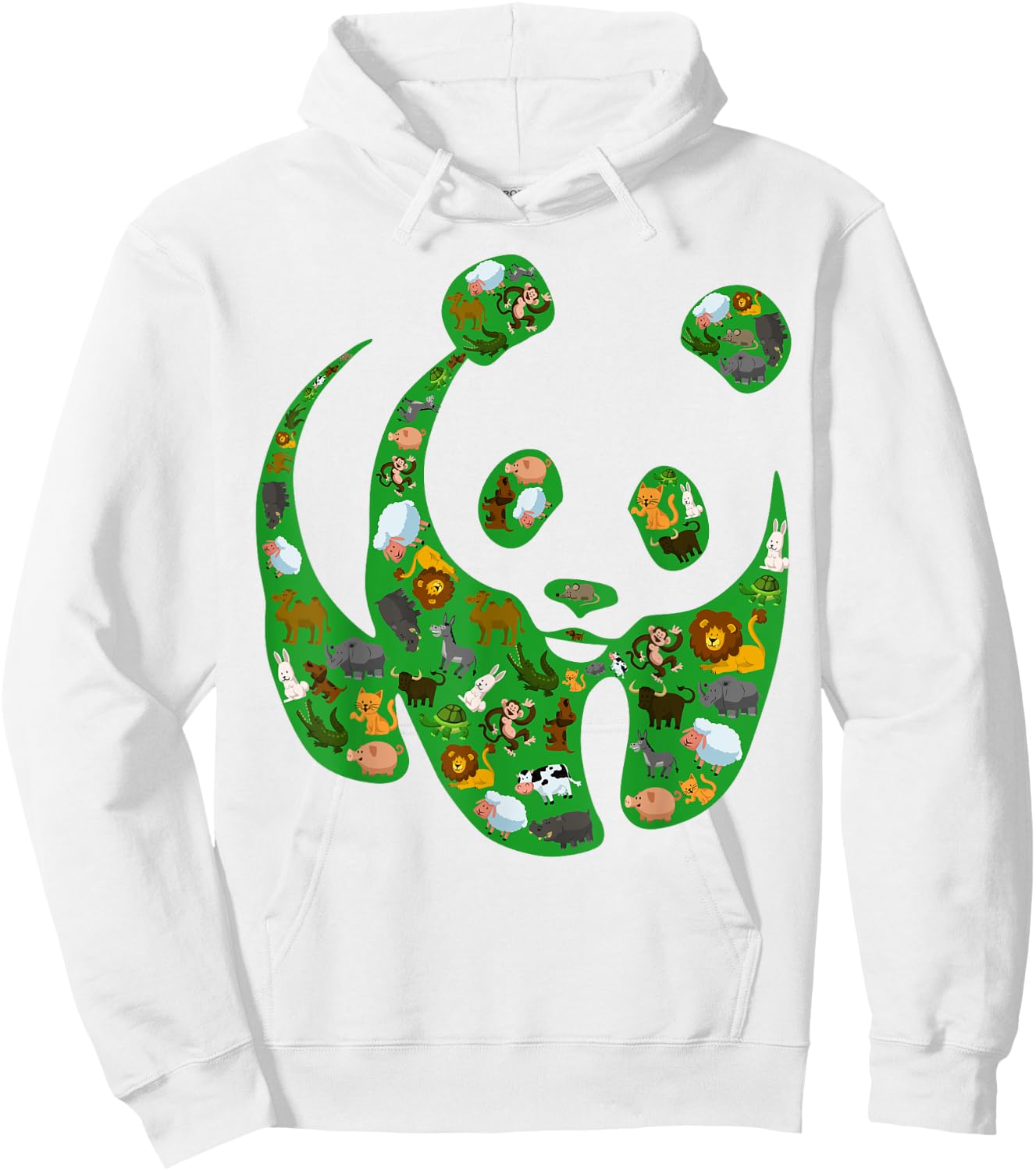 Panda - Wildlife All Animals Need Protection Shirt Hoodie - Hoodie | White