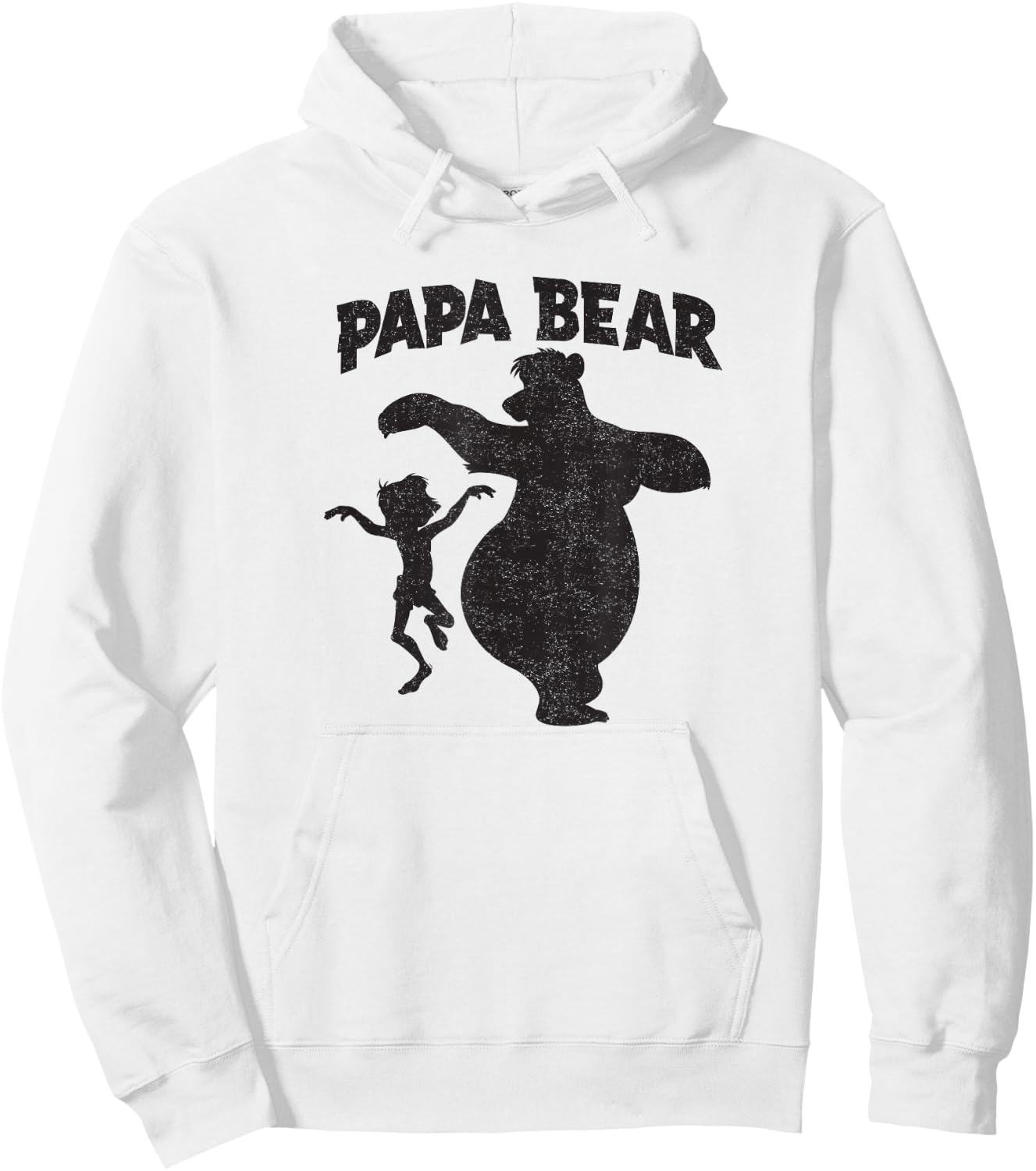 Disney Jungle Book Papa Bear Father's Day Hoodie - Hoodie | White