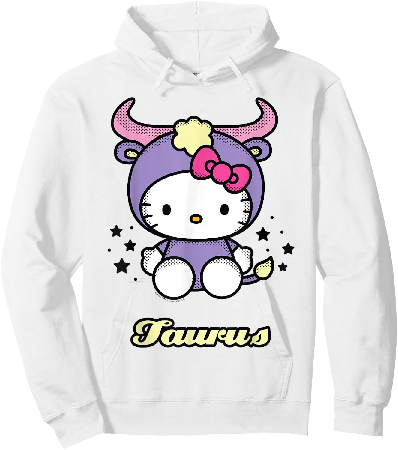 Hello Kitty Zodiac Taurus Shirt Hoodie - Hoodie | White