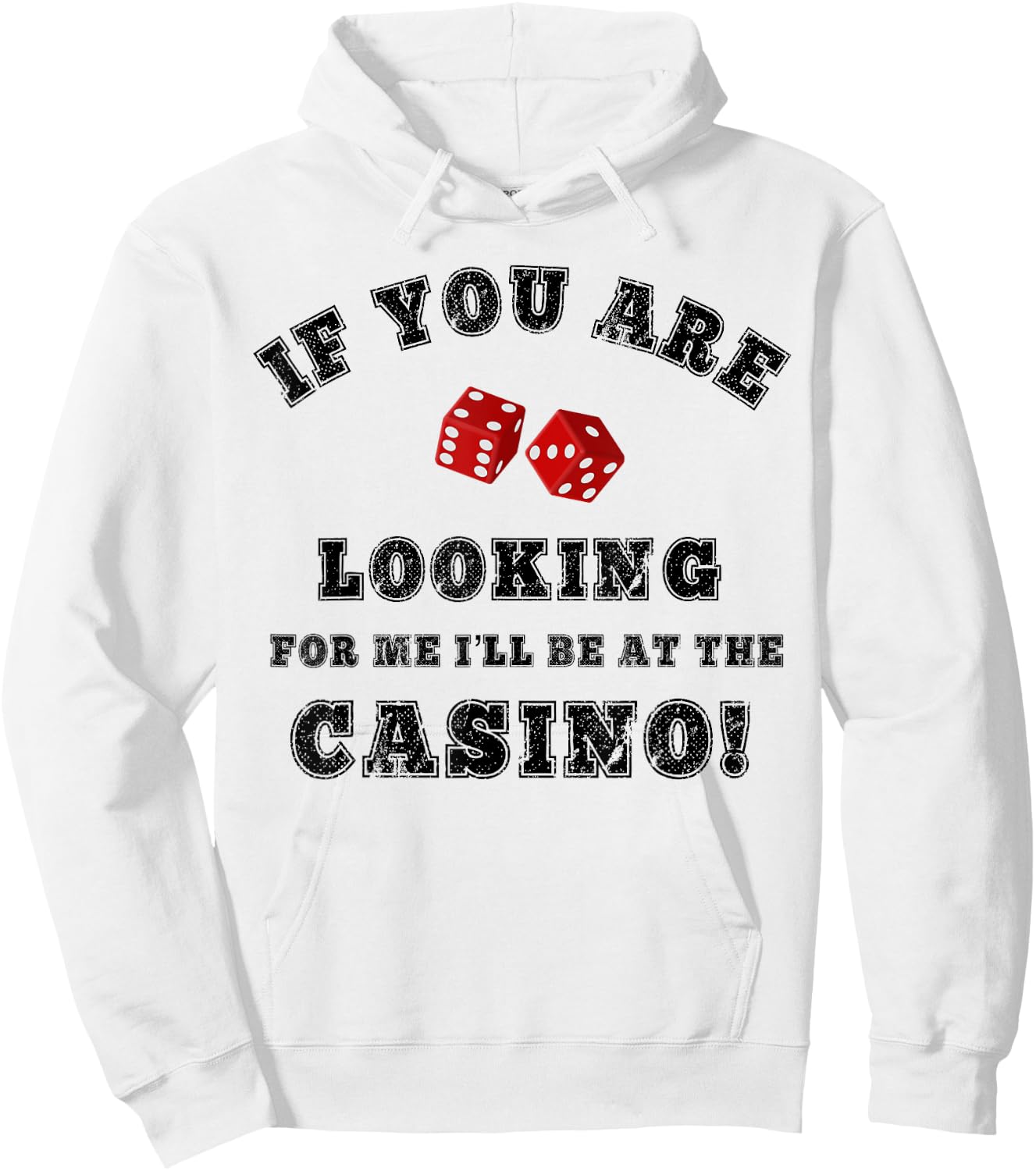 Casino Shirt Funny Cruise Ship Accessories Boat Hoodie - Hoodie | White