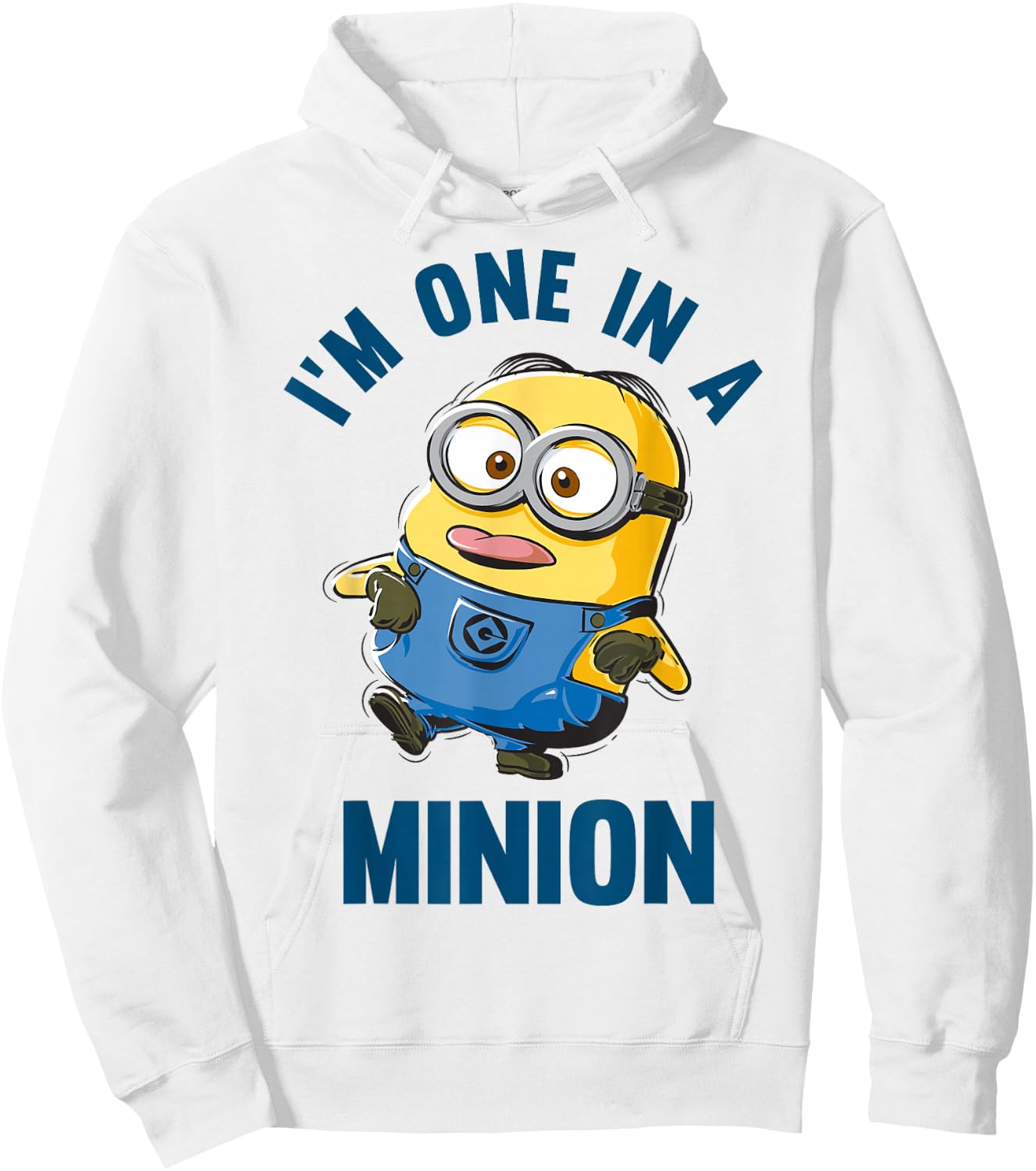 Despicable Me Minions Dave One In A Minion Graphic Hoodie - Hoodie | White