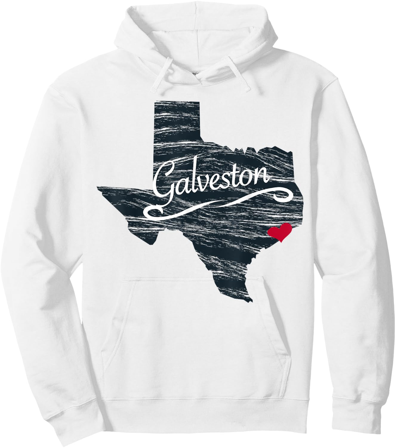Galveston Texas | TX Gift - Men's Women's Kid's Hoodie - Hoodie | White