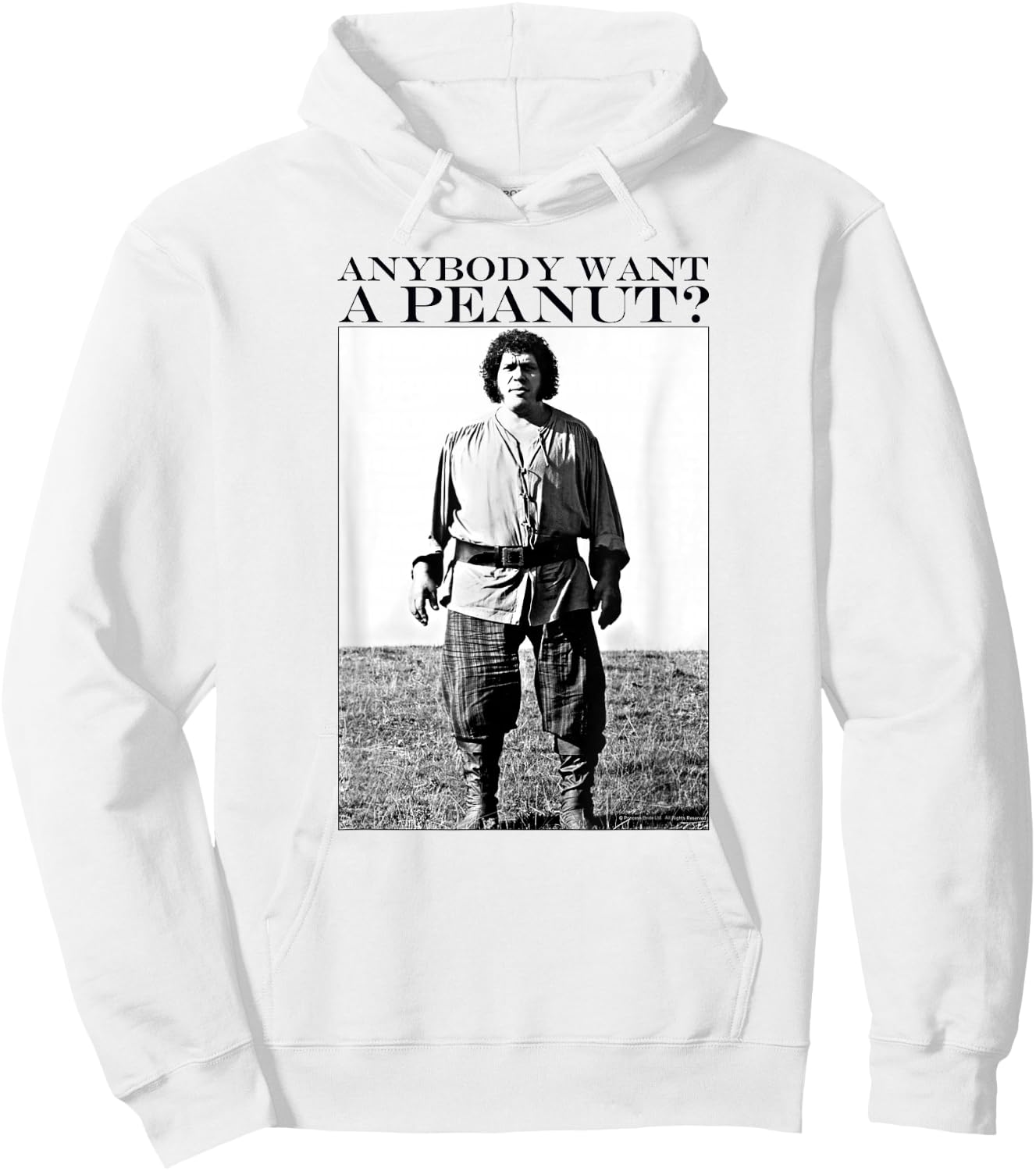The Princess Bride Anybody Want a Peanut? Hoodie - Hoodie | White