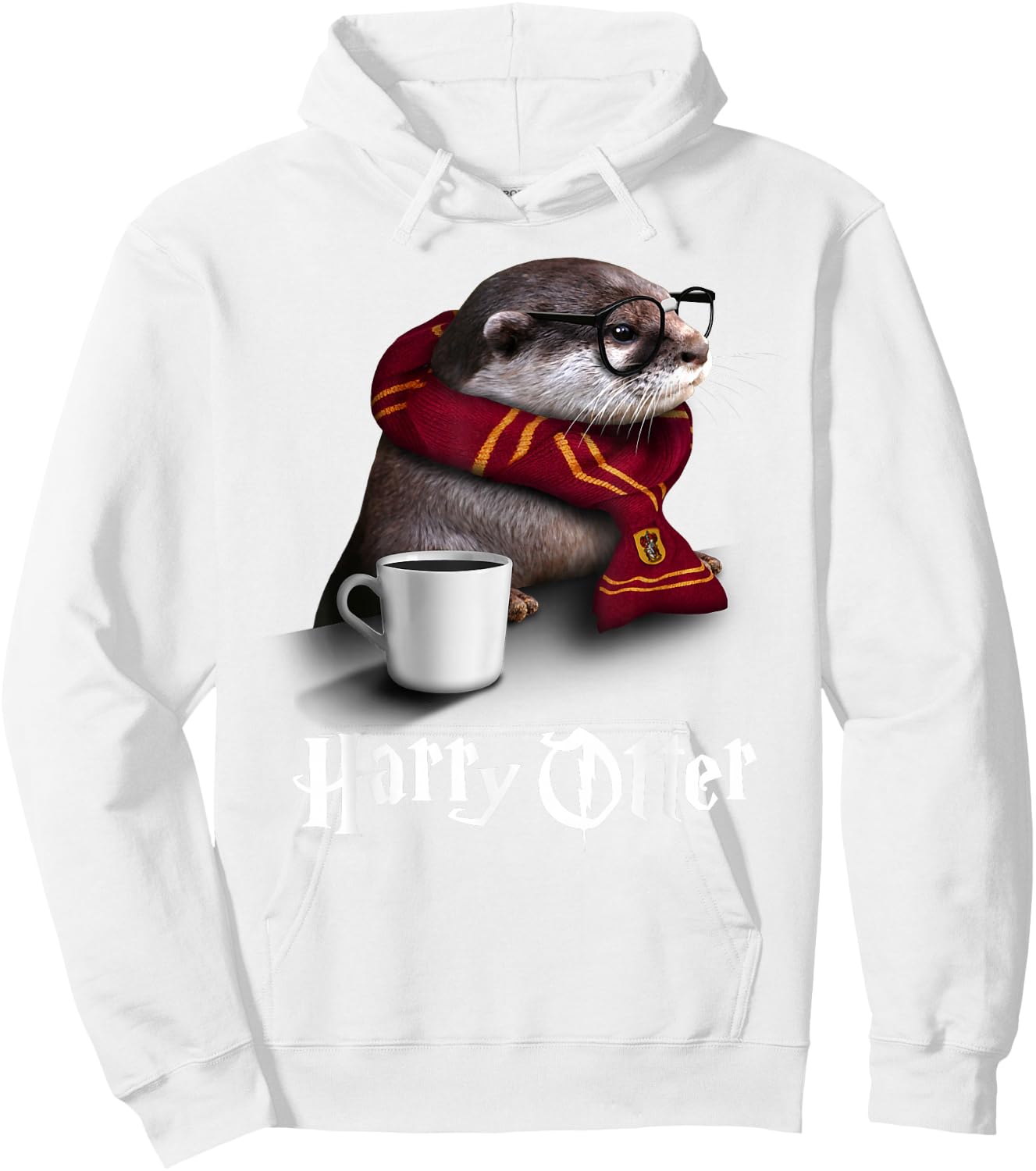 Harry Otter for Otter Lovers Hoodie - Hoodie | White