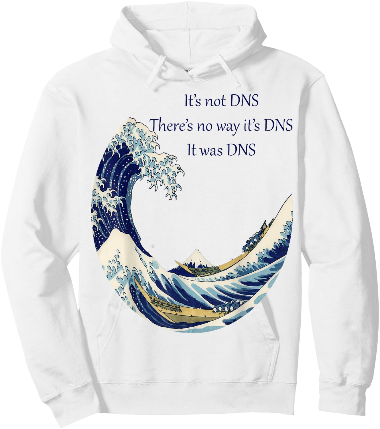 It's not DNS Hoodie - Hoodie | White