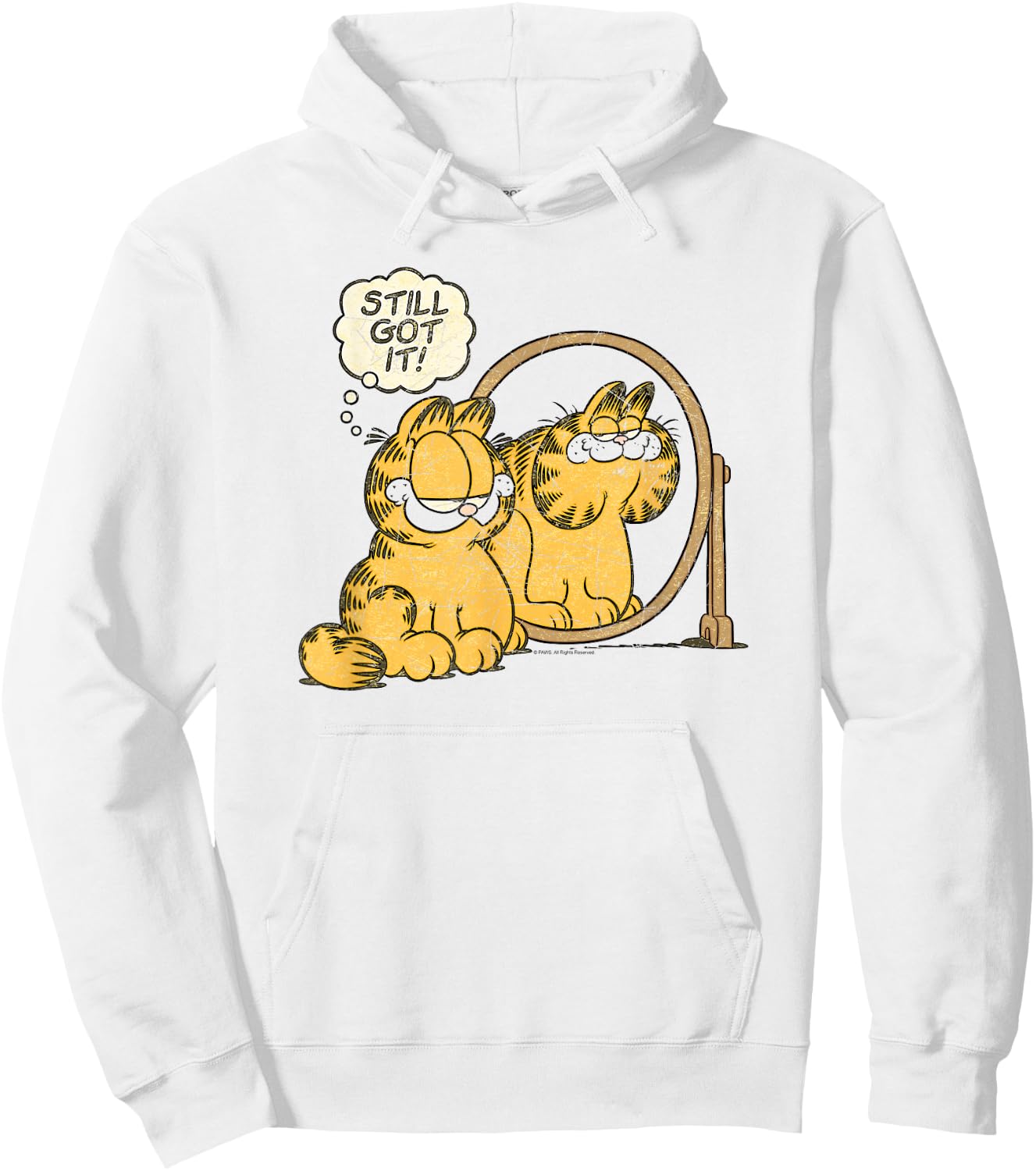 Garfield Still Got It Hoodie - Hoodie | White