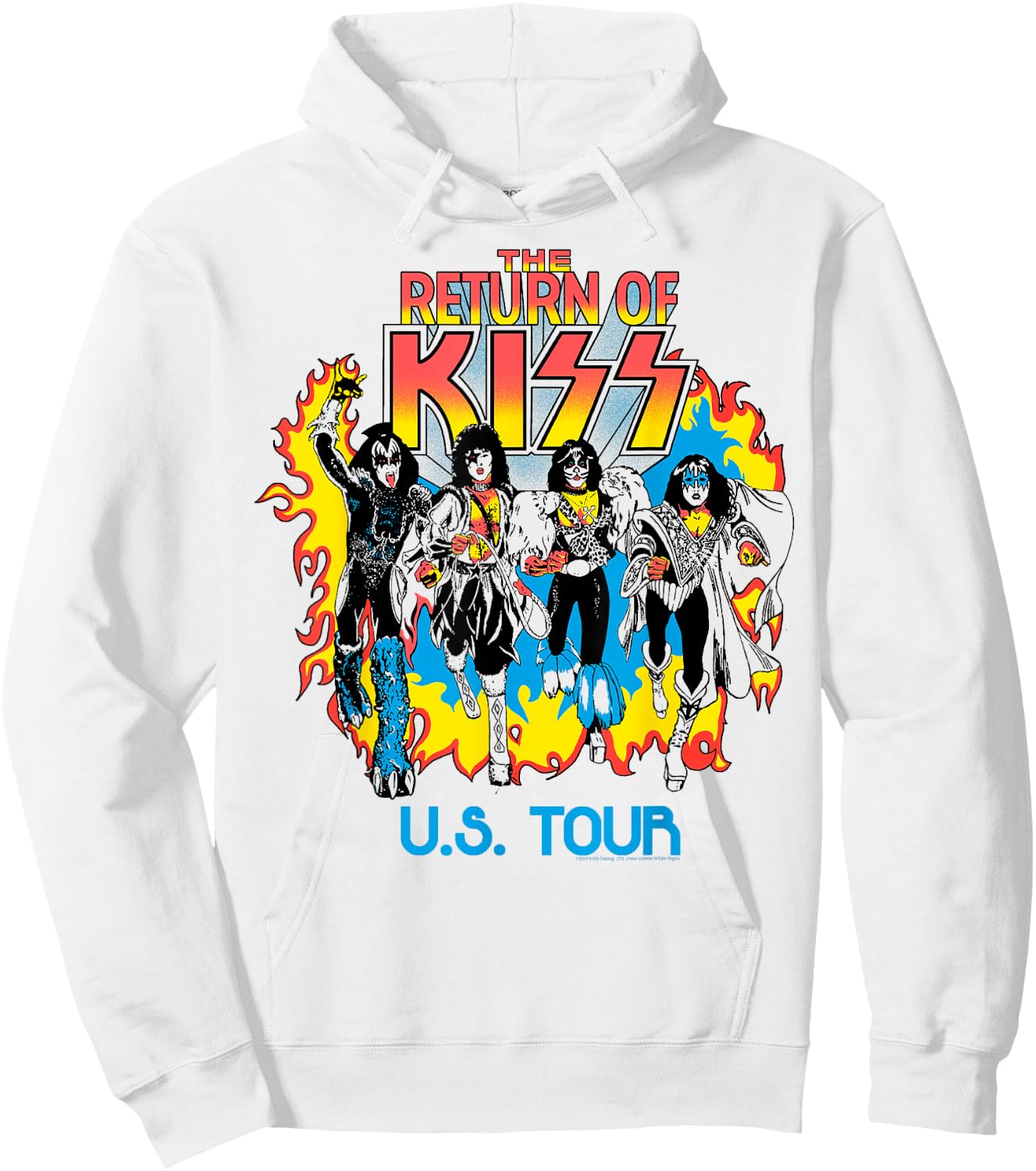 KISS - Return of KISS Hoodie - Hoodie | White