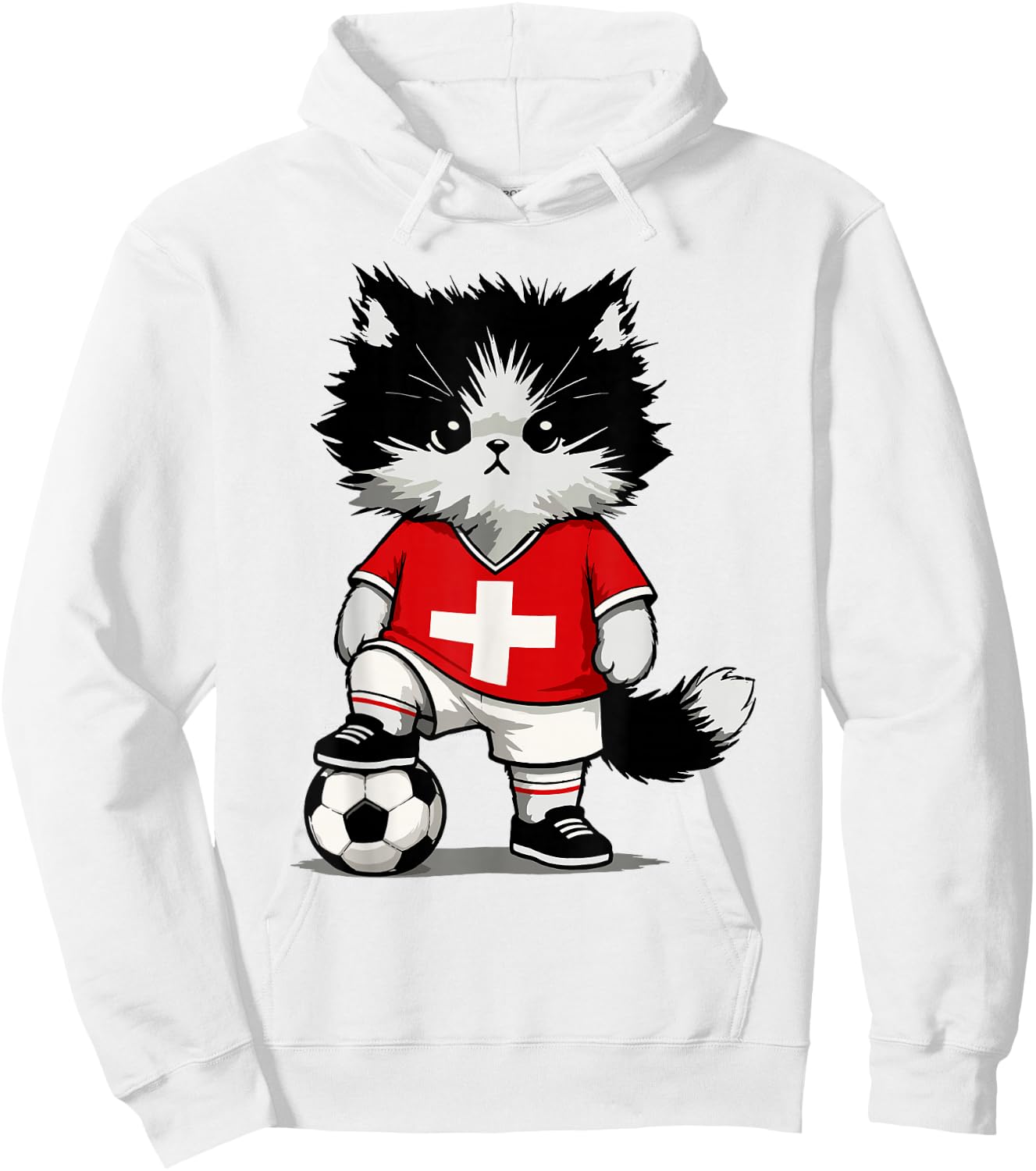 Swiss Flag Men Women Kids Switzerland Hoodie - Hoodie | White