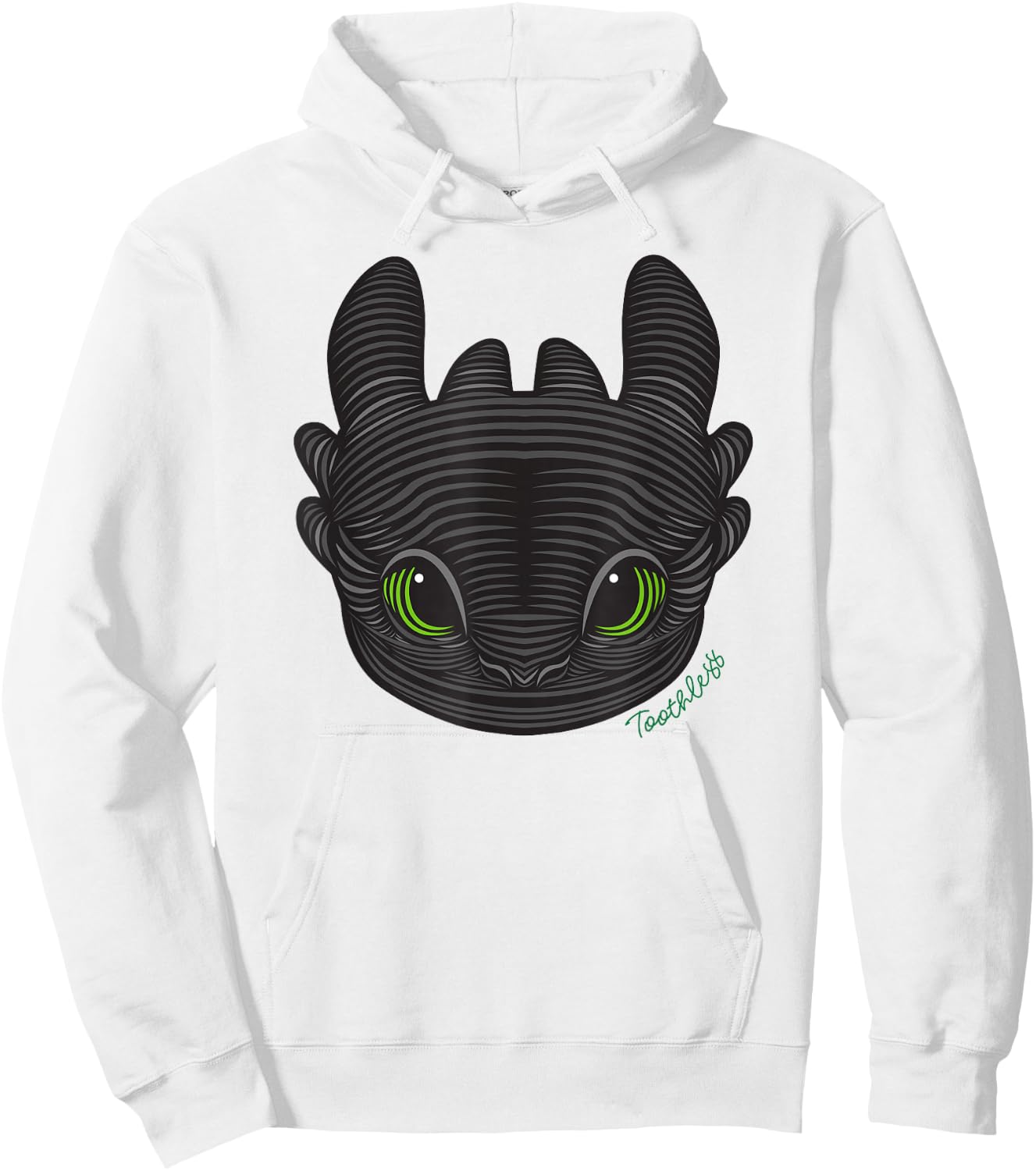How to Train Your Dragon 3 Hidden World Toothless Hoodie - Hoodie | White