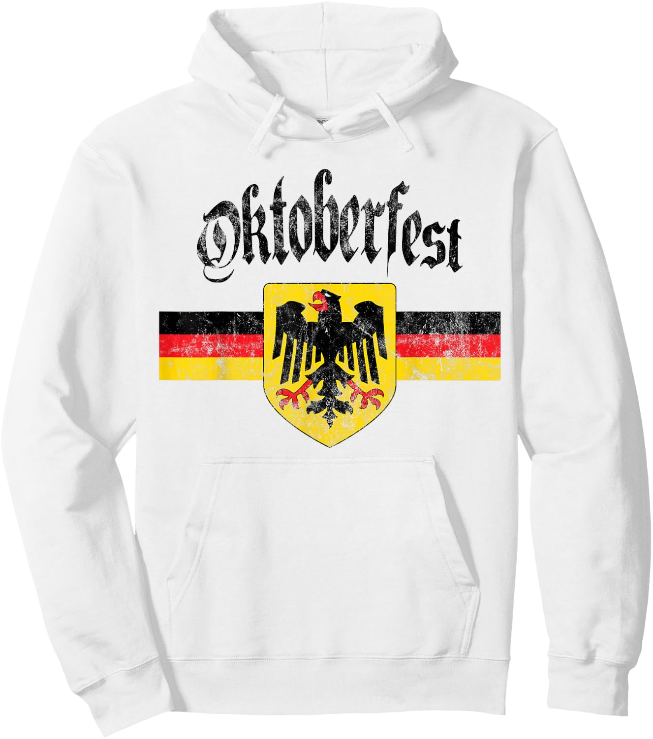 Oktoberfest German Coat of Arms Hoodie - Hoodie | White