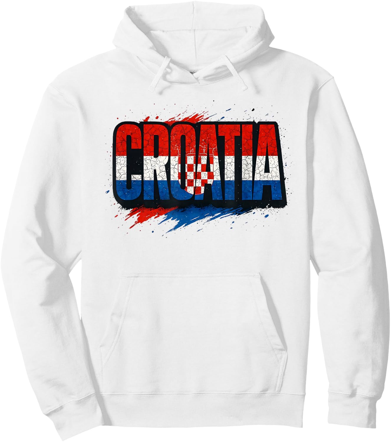 Croatia , Croatian map, Croatia Shirts Hoodie - Hoodie | White