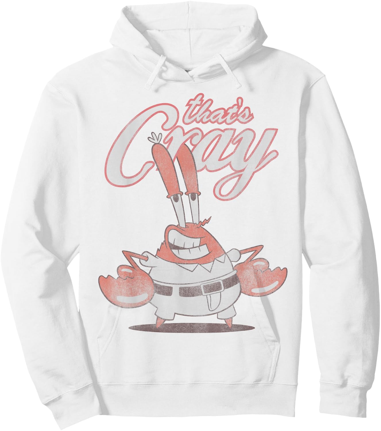 Spongebob SquarePants That's Cray Mr. Crabs Hoodie - Hoodie | White