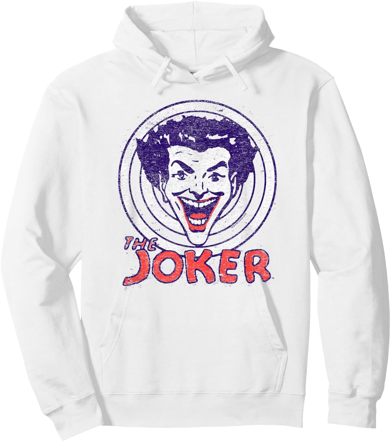 Batman Joker Target Hoodie - Hoodie | White