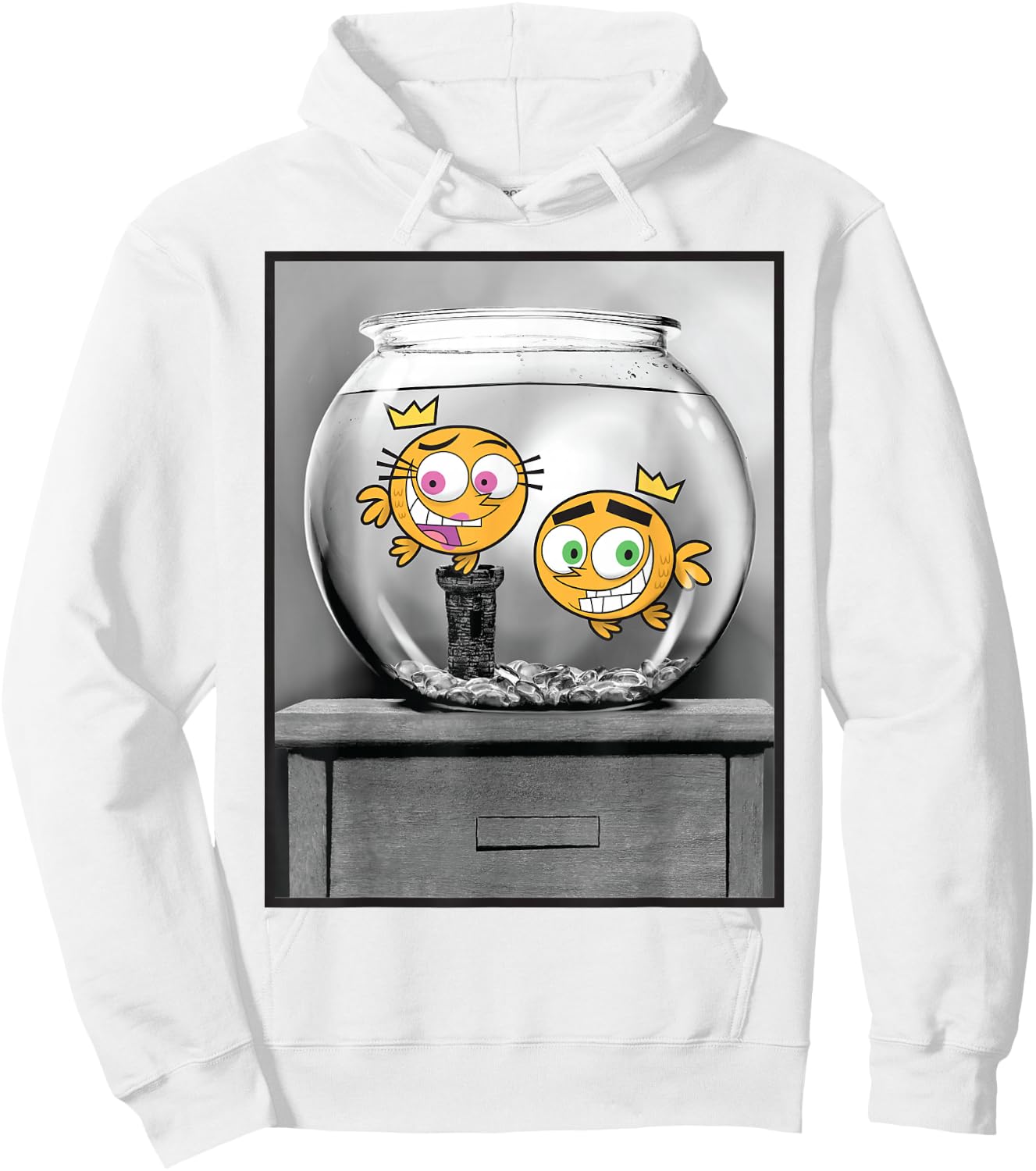 Nickelodeon The Fairly OddParents Goldfish Hoodie - Hoodie | White