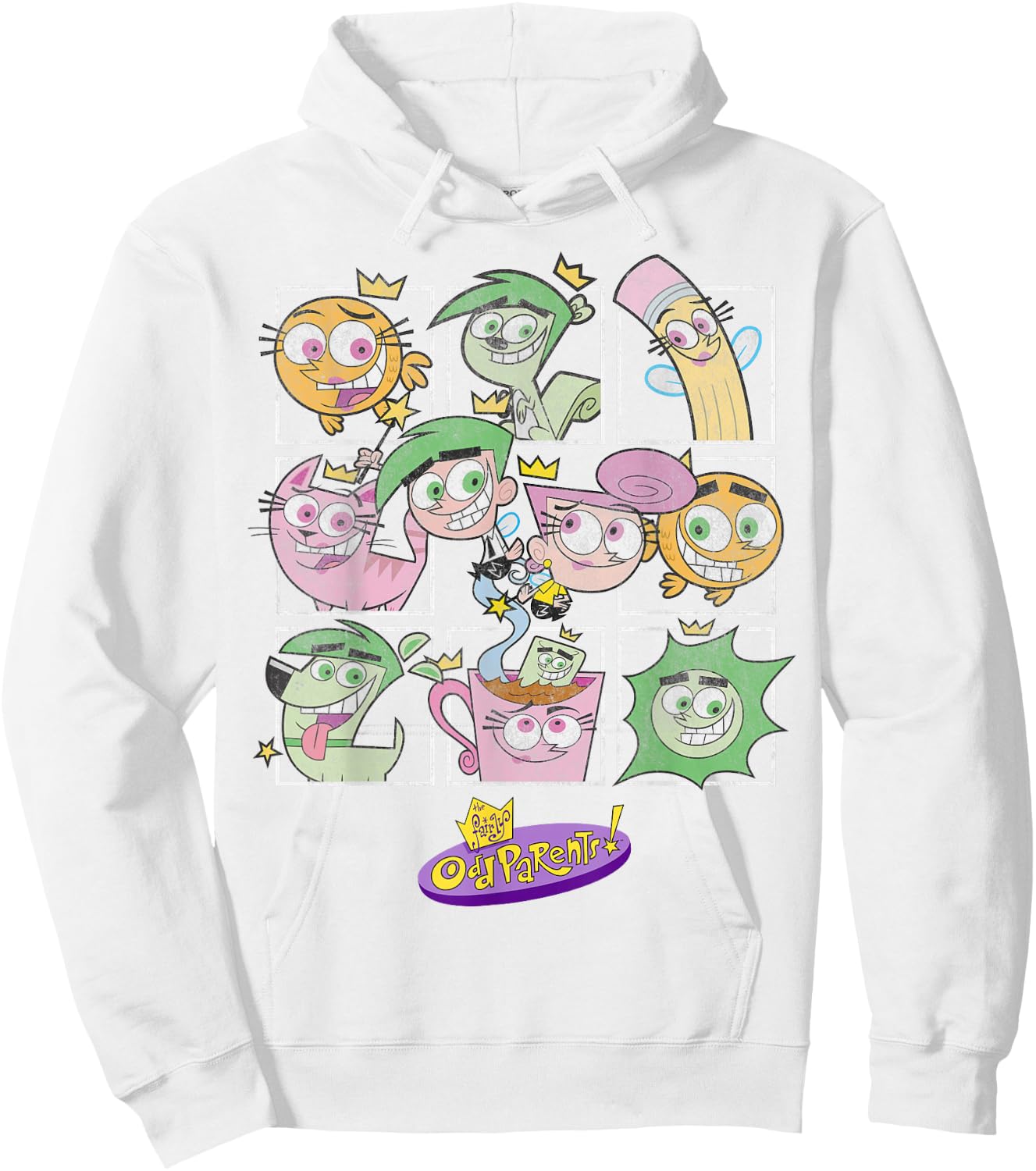 Nickelodeon The Fairly OddParents Morph Hoodie - Hoodie | White