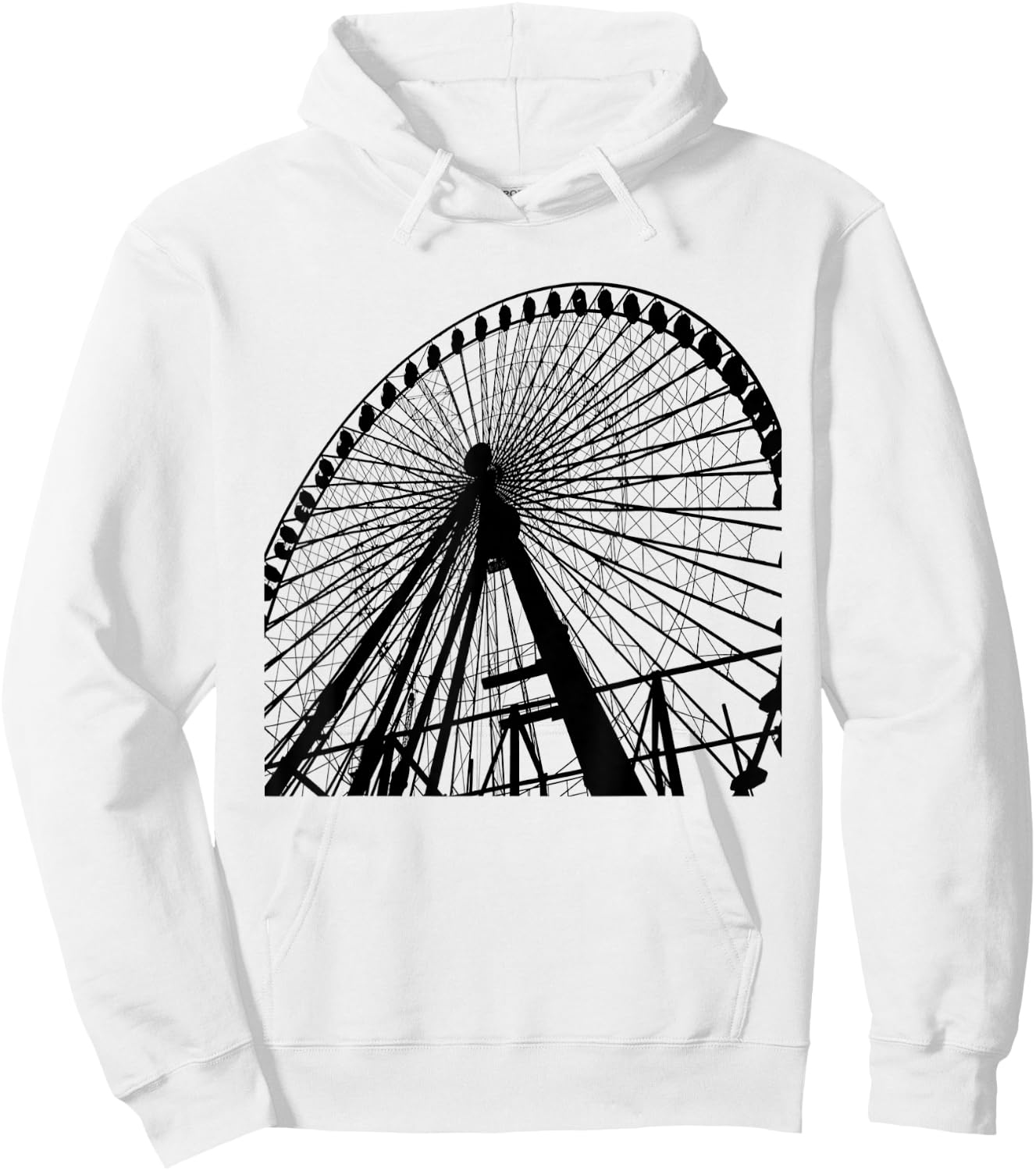 Ferris Wheel Hoodie - Hoodie | White