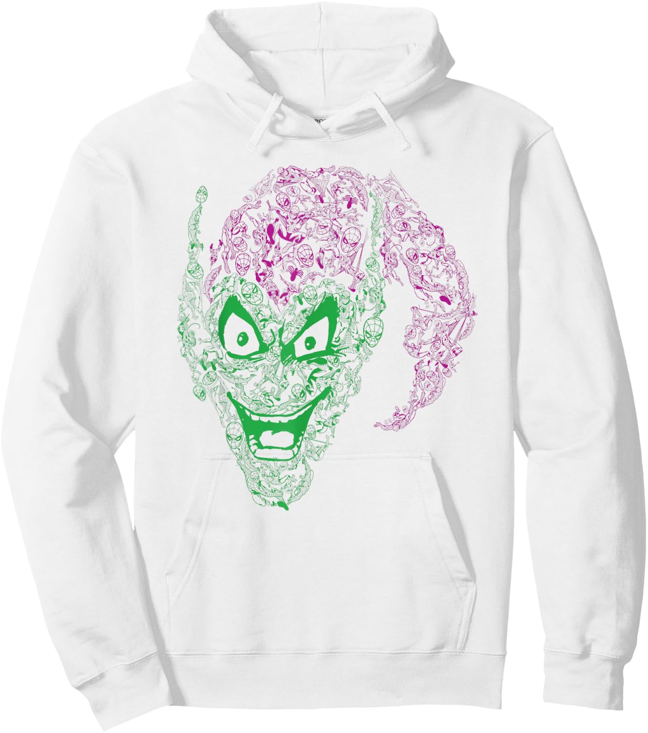 Marvel Spider-Man Green Goblin Norman Osborn Hoodie - Hoodie | White