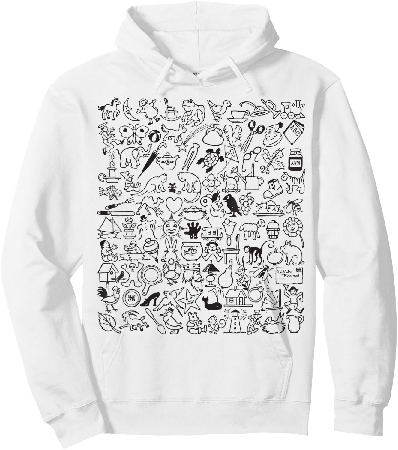 I Spy Lots of Fun Hoodie - Hoodie | White