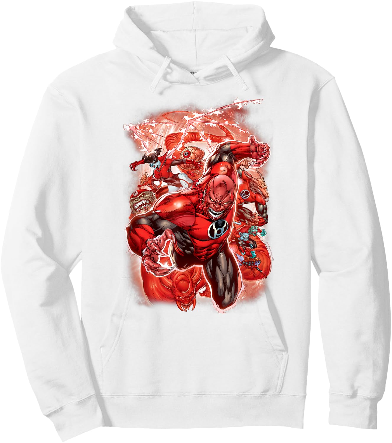 Green Lantern Red Lanterns #1 Hoodie - Hoodie | White