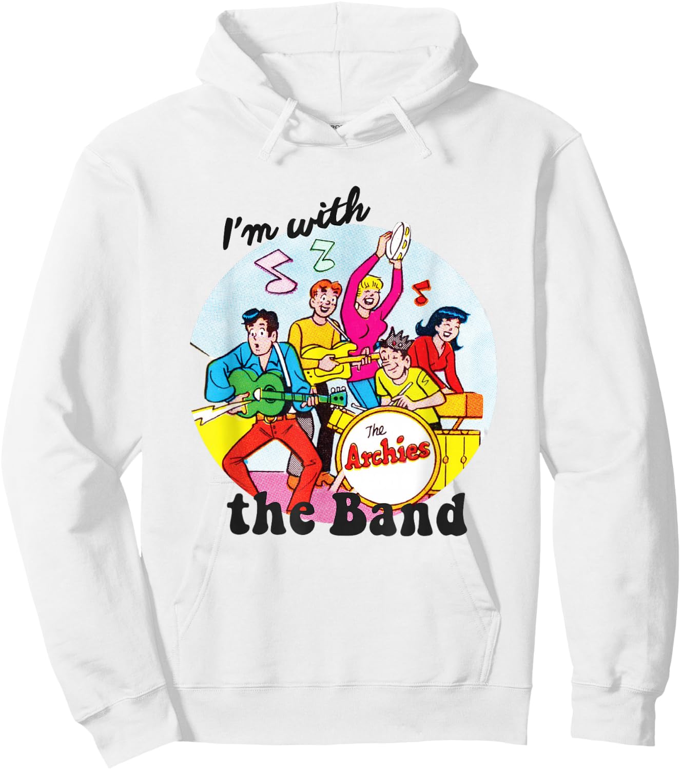I'm with The Band Archie Comics Small Hoodie - Hoodie | White
