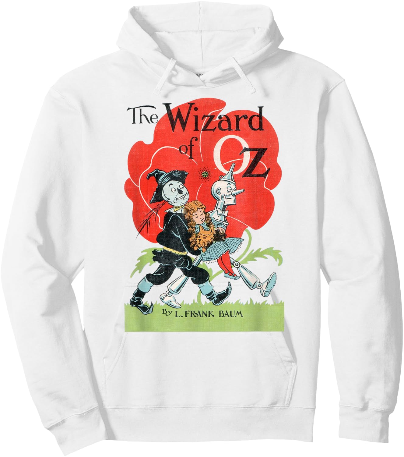 Vintage Wizard of OZ -Dorothy Scarecrow Tin Man Shirt Hoodie - Hoodie | White