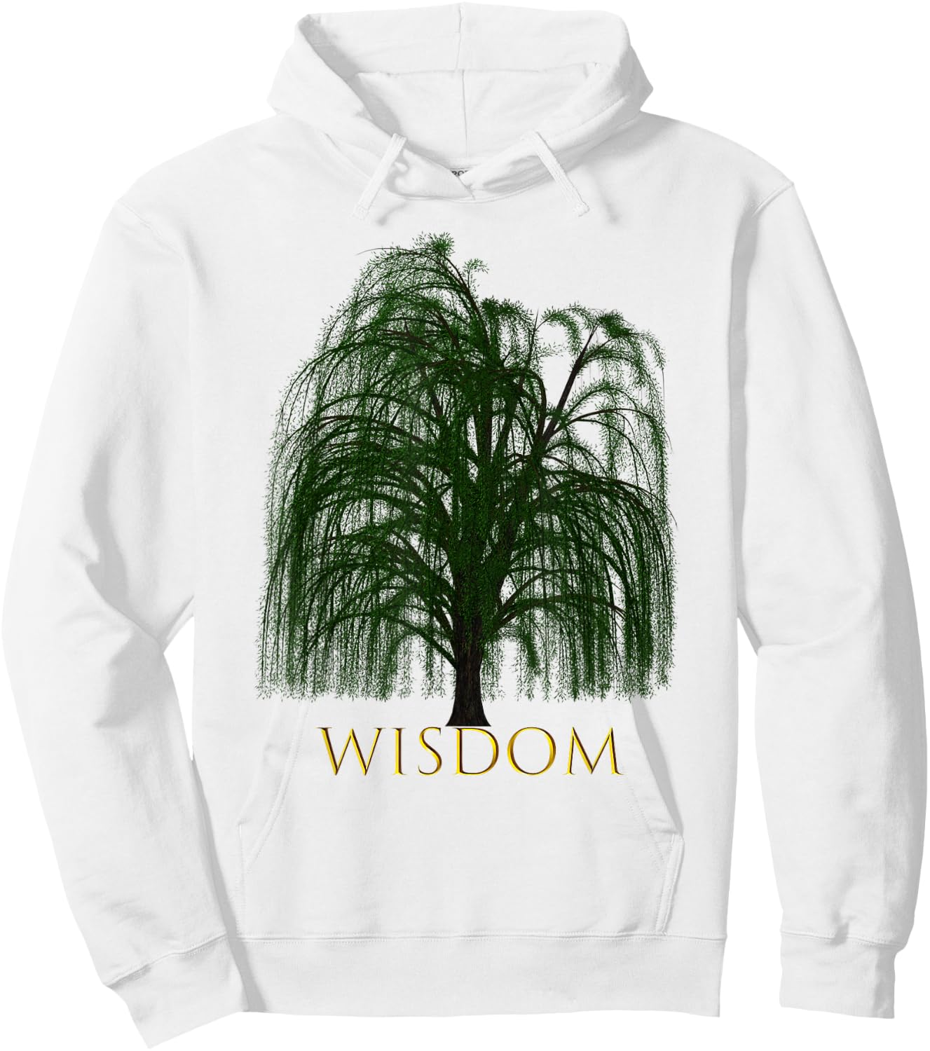 Weeping Willow Tree Wisdom Shirt Outfit Gift Hoodie - Hoodie | White