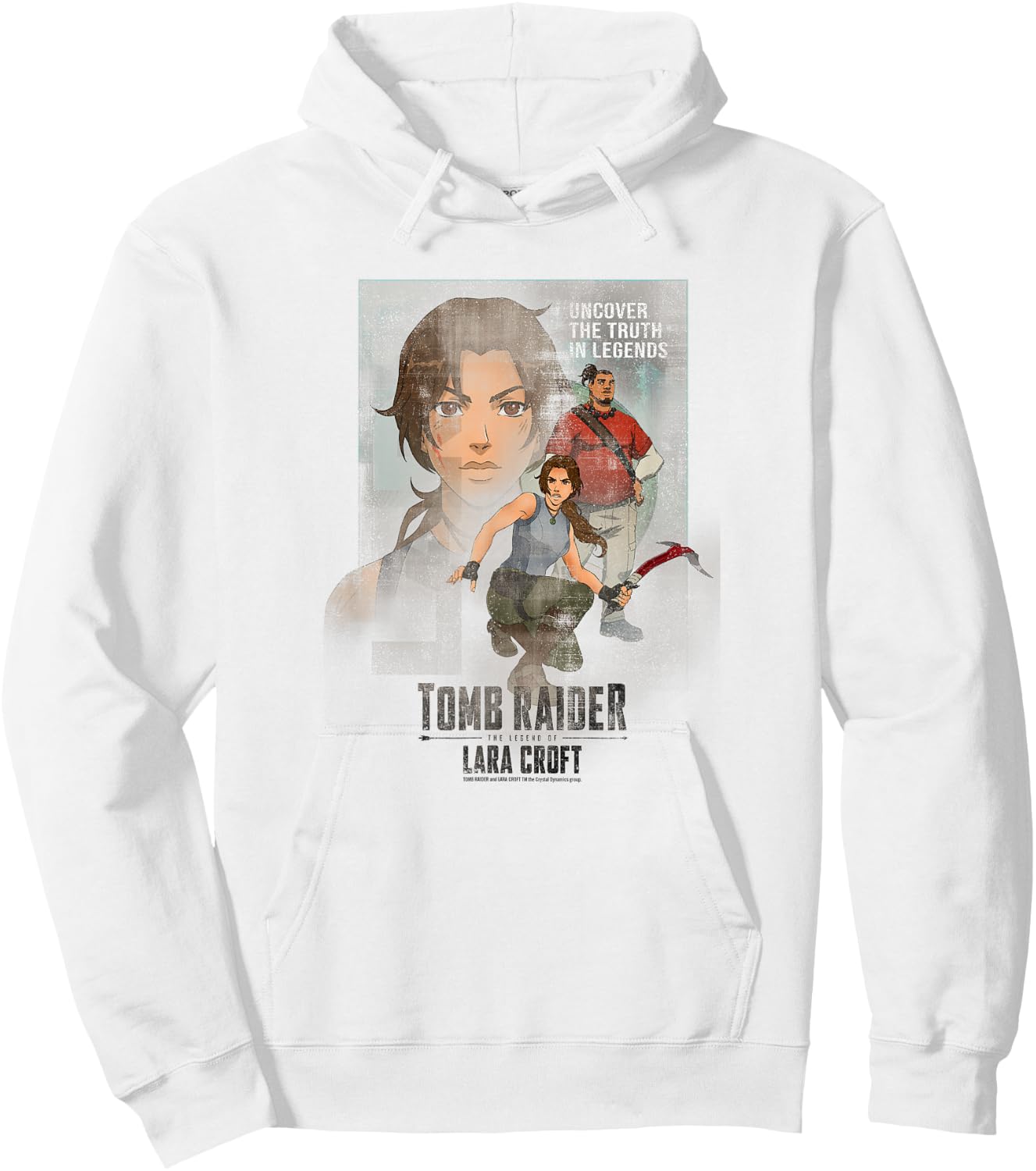 Tomb Raider: The Legend of Lara Croft Discover The Truth Hoodie - Hoodie | White