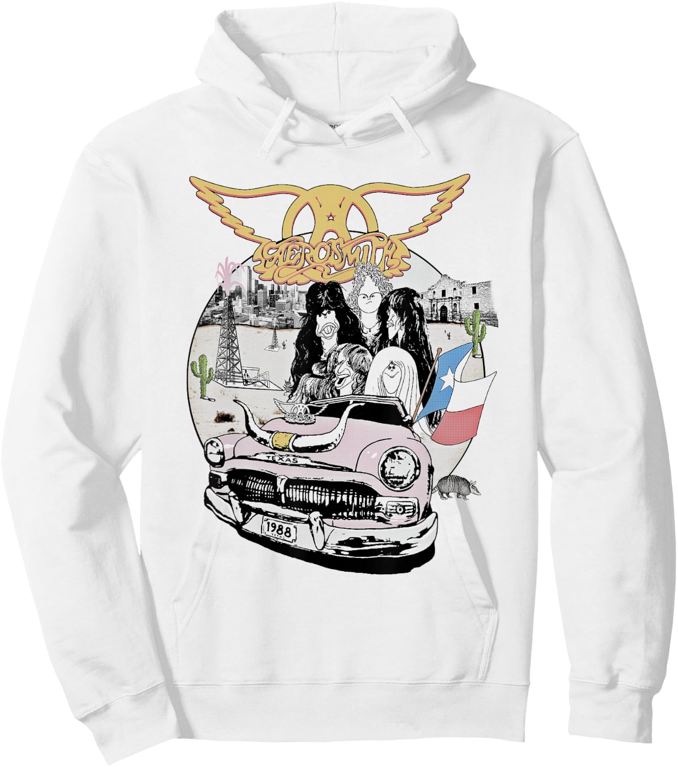Aerosmith - Kings & Queens Multicolor Hoodie - Hoodie | White