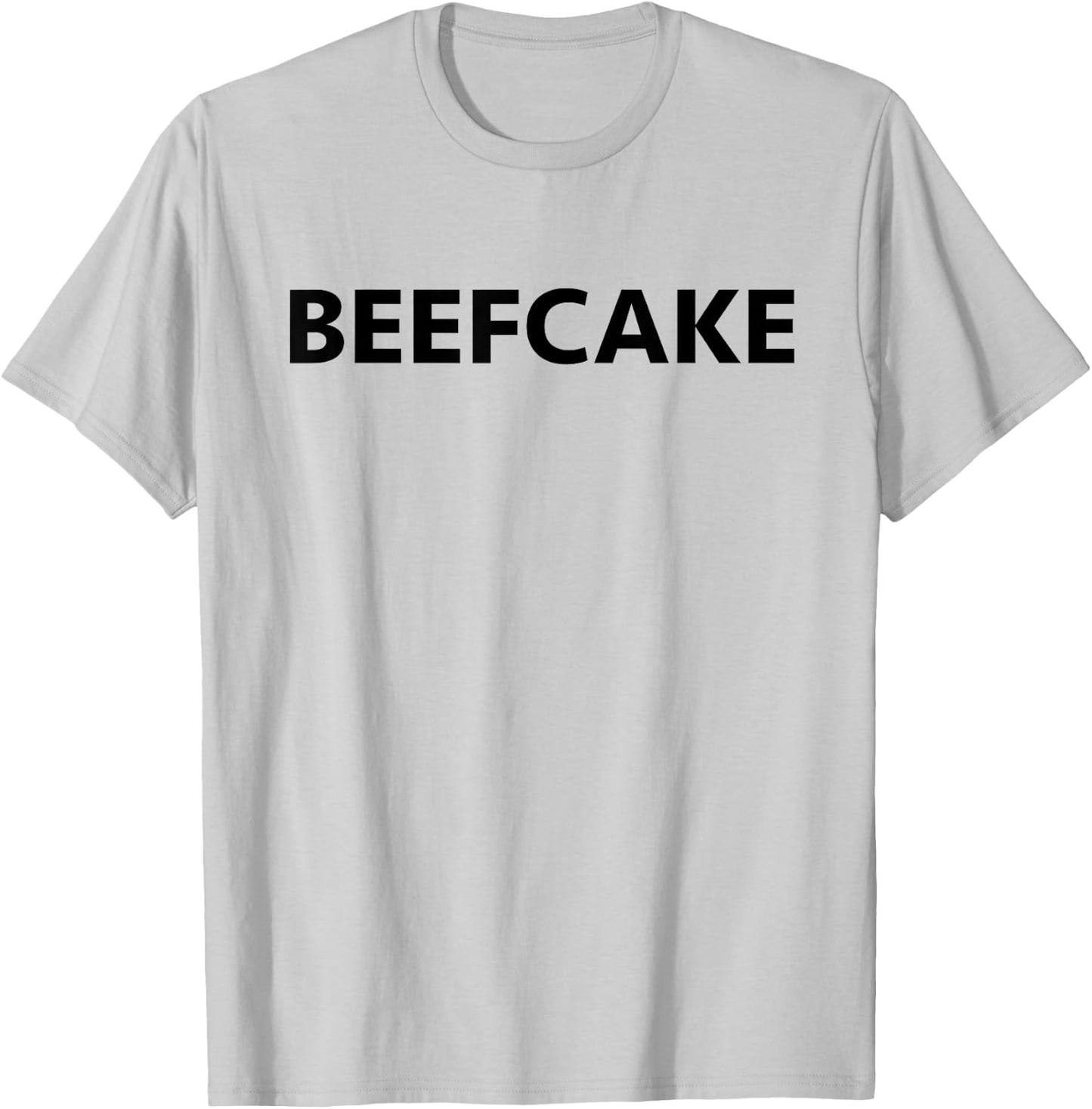 Beefcake Gym Workout Muscle T Shirt T-Shirt - T-Shirt | Ash