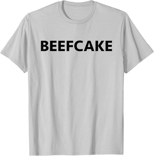 Beefcake Gym Workout Muscle T Shirt T-Shirt - T-Shirt | Ash