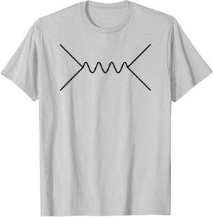 Feynman Diagram: Physics Quantum Mechanics Science T Shirt T-Shirt - T-Shirt | Ash