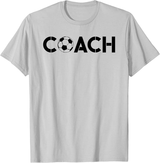 Soccer Football Coach Men's Women's T-Shirt - T-Shirt | Ash