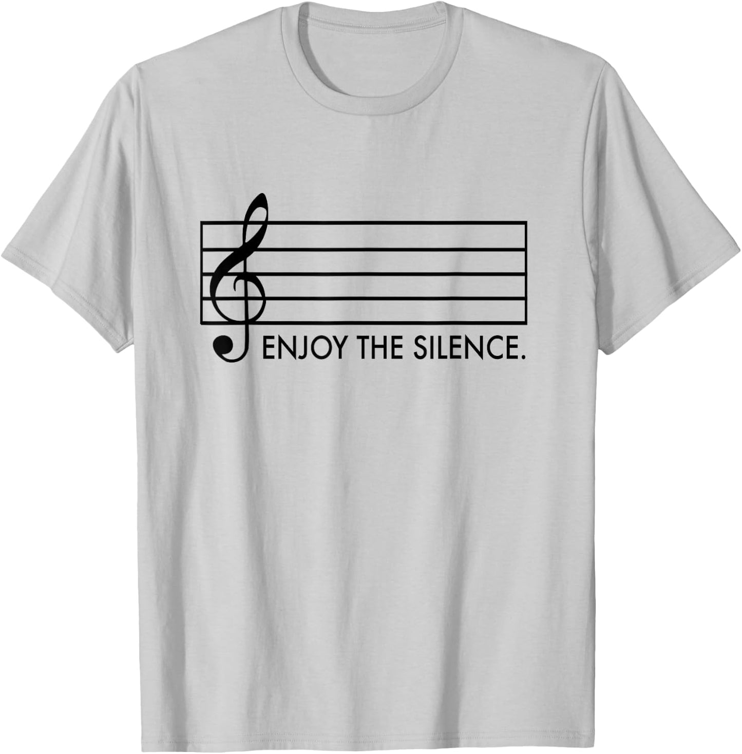 Enjoy the Silence Shirt T-Shirt - T-Shirt | Ash