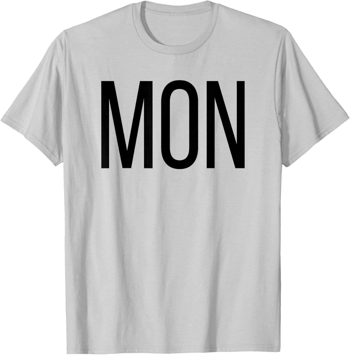 Monday Days of the Week , Costume, Shark Set T-Shirt - T-Shirt | Ash