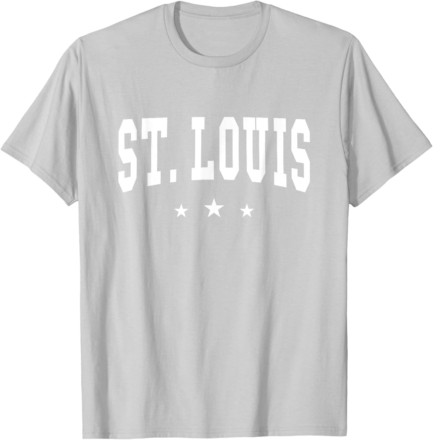 St. Louis - Preppy Varsity - Throwback Design - Classic T-Shirt - T-Shirt | Ash