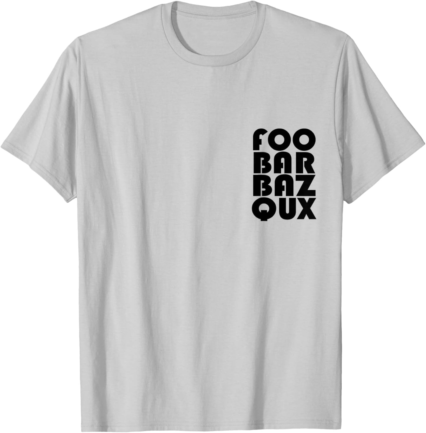Foo Bar Software Developer Engineer Conference T-Shirt - T-Shirt | Ash