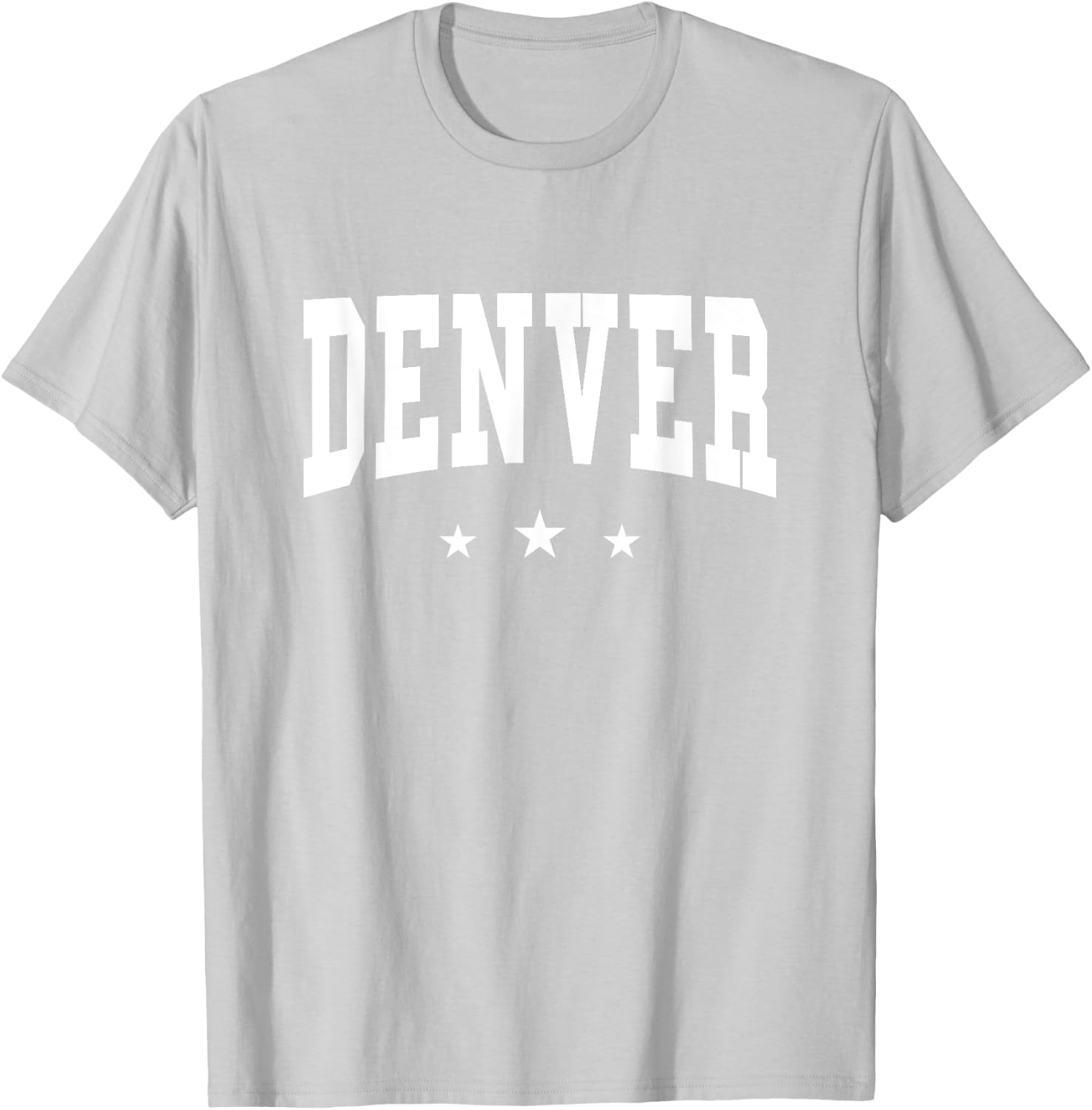 Denver - Preppy Varsity - Throwback Design - Classic T-Shirt - T-Shirt | Ash