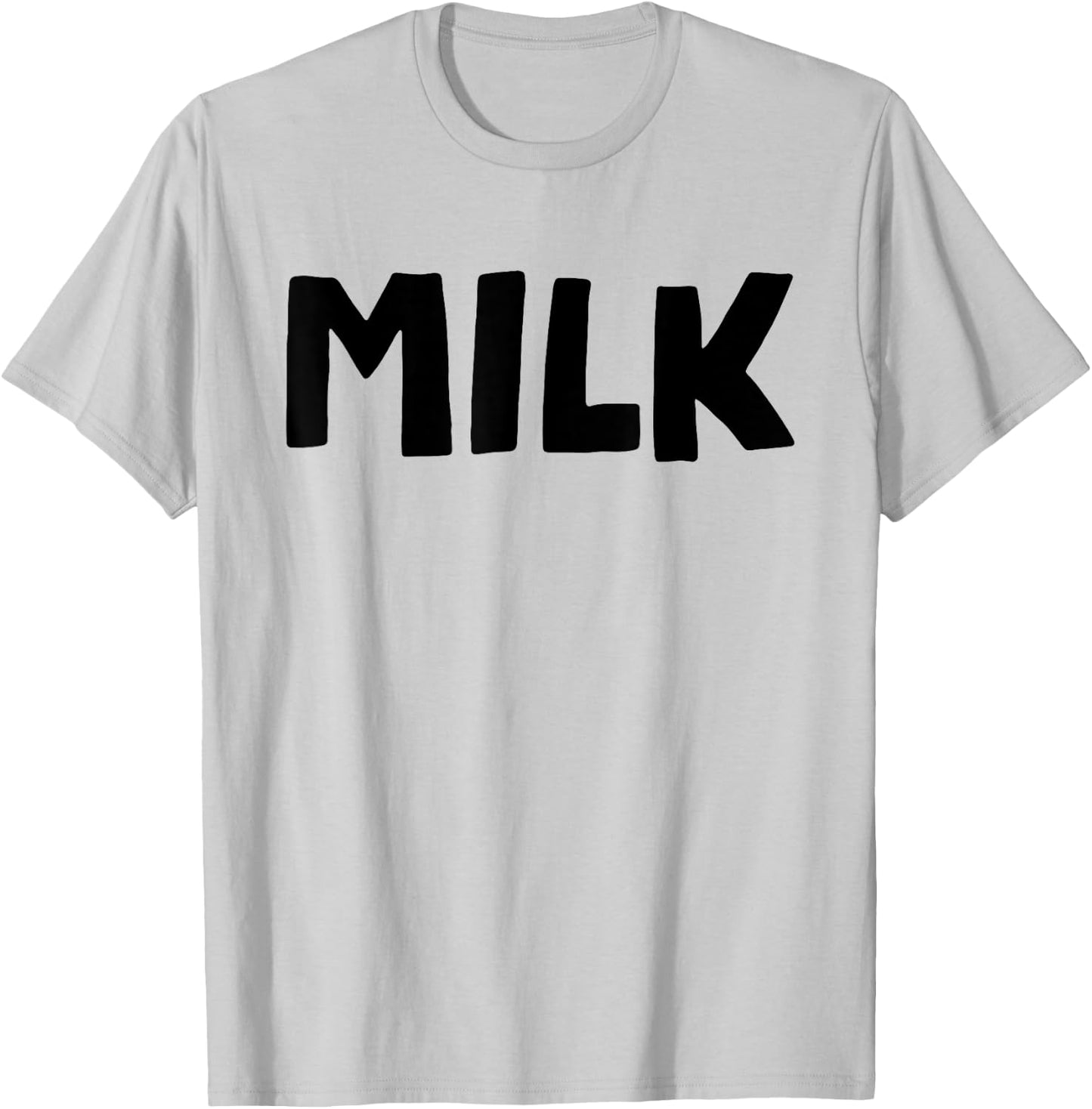 MILK and Cookies Couples Matching Halloween Easy Costume T-Shirt - T-Shirt | Ash