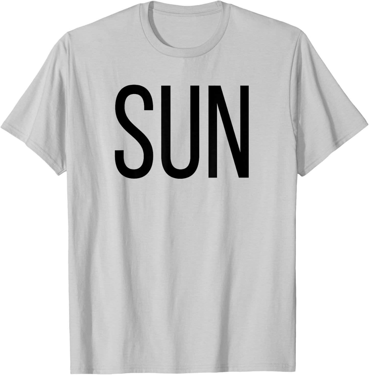 Sunday Days of the Week , Costume, Shark Set T-Shirt - T-Shirt | Ash