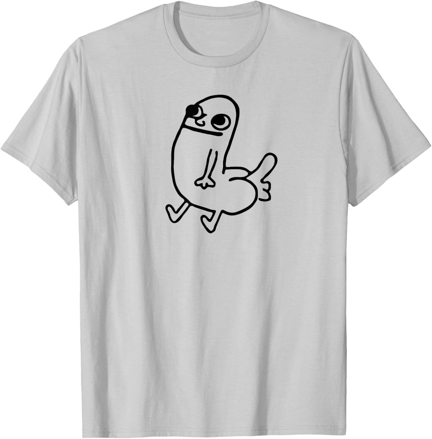 Dickbutt Meme Shirt T-Shirt - T-Shirt | Ash