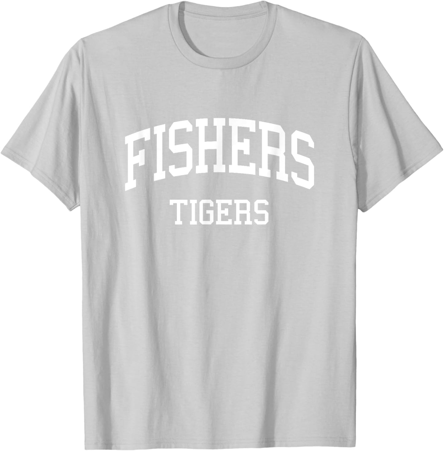 Fishers High School HS Fishers in Retro Sports T-Shirt - T-Shirt | Ash