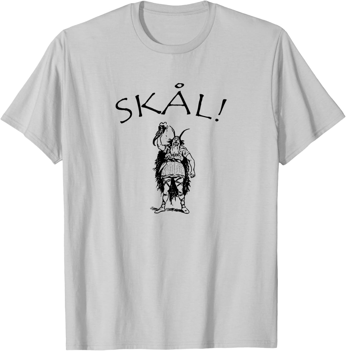 SKAL! Scandinavian Cheers Nordic Norway Sweden Denmark Norse T-Shirt - T-Shirt | Ash