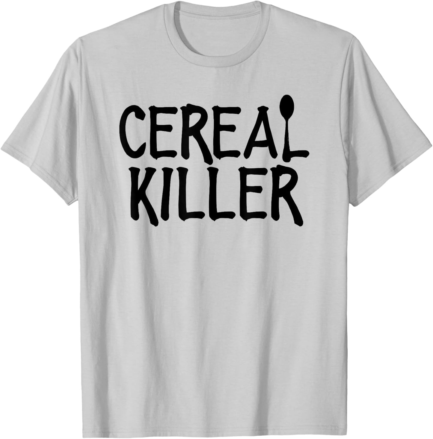 Cereal Killer Funny Pun Trick Serial Kids Halloween Matching T-Shirt - T-Shirt | Ash