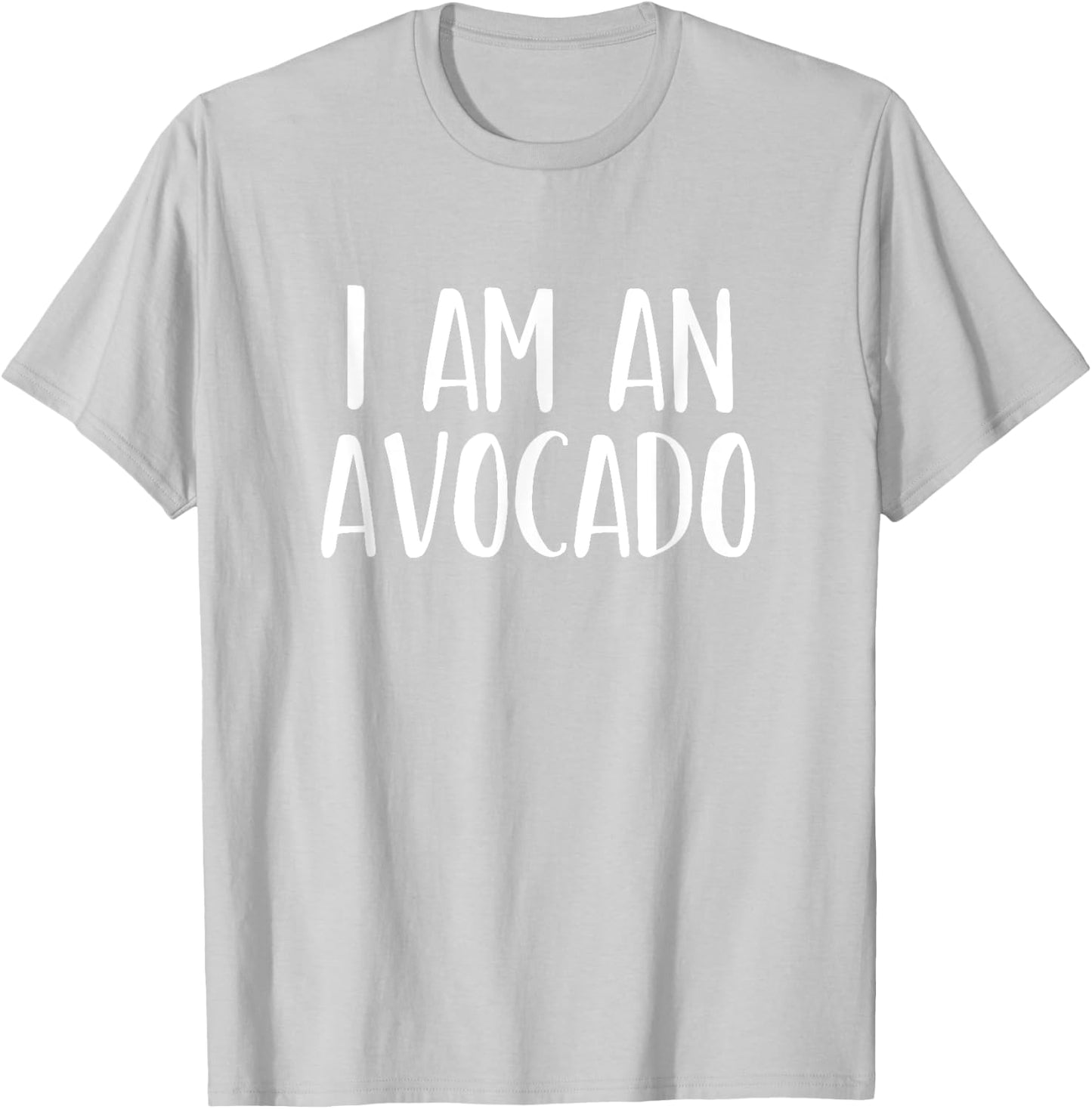 I Am A Avocado Halloween I'm Simple Costume Lazy T-Shirt - T-Shirt | Ash
