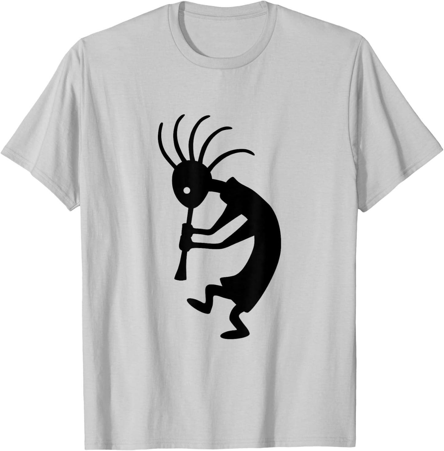 Kokopelli American Southwest Ethno T-Shirt - T-Shirt | Ash