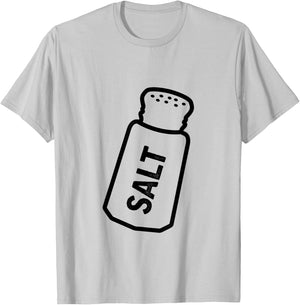 Salt & Pepper BFF Costume Lazy Halloween Costume T-Shirt - T-Shirt | Ash