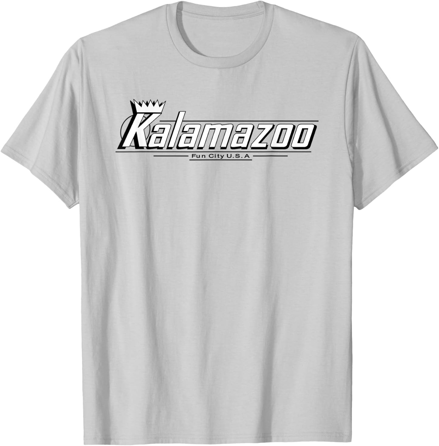 Kalamazoo Fun City USA T-Shirt - T-Shirt | Ash
