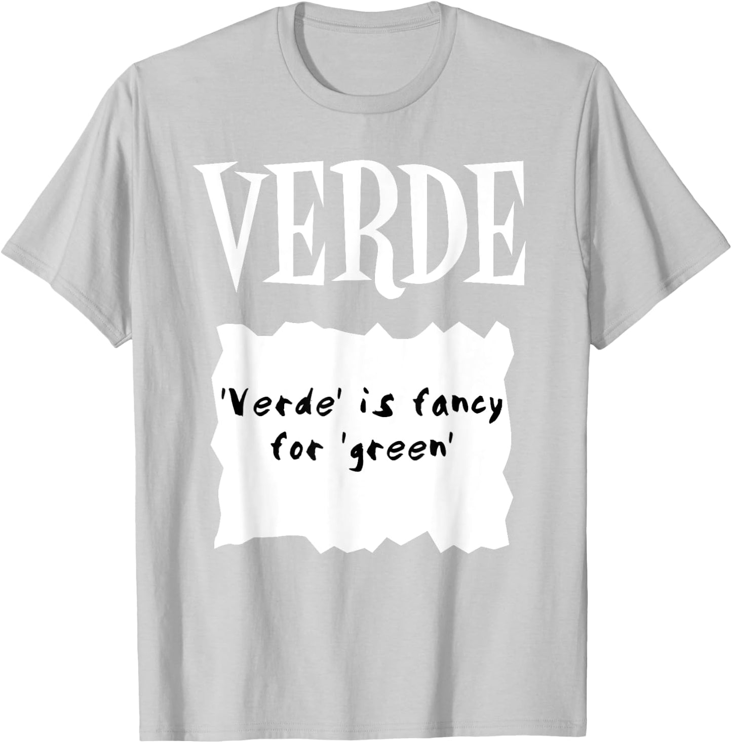 HOT SAUCES Group Halloween Costumes VERDE TACO SAUCE shirt T-Shirt - T-Shirt | Ash